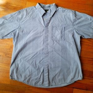 TIMBERLAND mens button up short sleeve work shirt